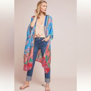 Blank London Marlena Floral Kimono, one size fits all
